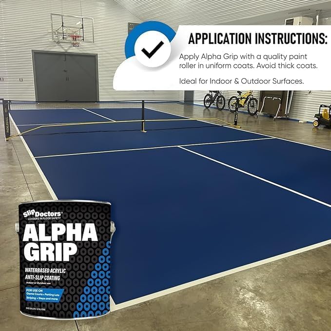 Pickleball Court Paint for Concrete, Asphalt and Stone
