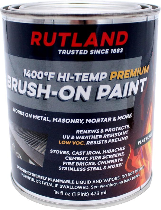81V Premium 1400 Degree F Hi-Temp Brush-On Paint
