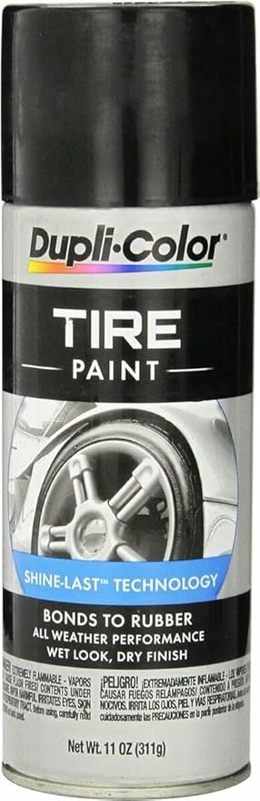 Tire Paint Black 10 Ounce
